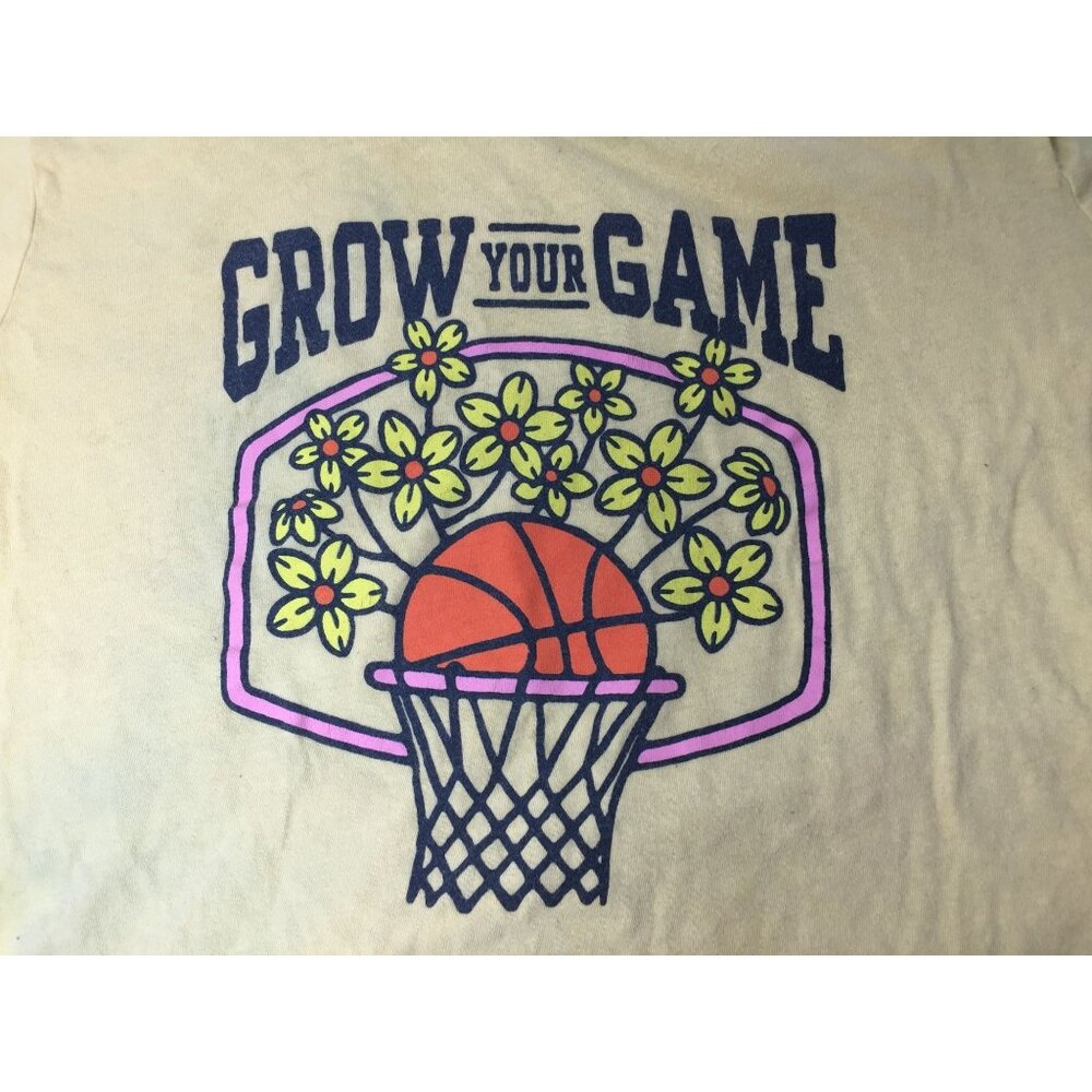 ''Grow Your Game'' Old Navy Yellow Short Sleeved Shirt Size XXL (18) - Picture 6 of 14